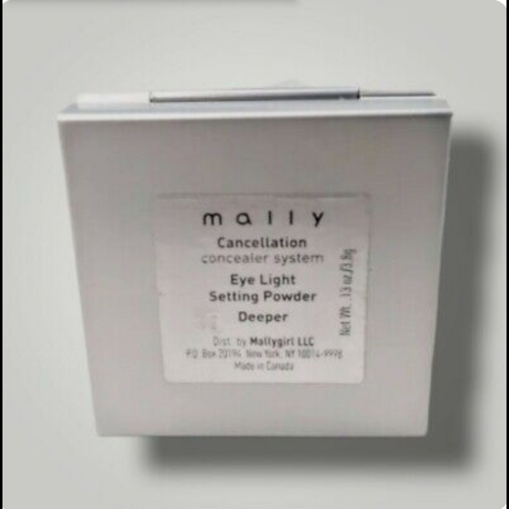 🆕️ LISTING!! MALLY BEAUTY CANCELLATION CONCEALER SYSTEM EYE SETTING POWDER DEEP - Picture 3 of 7